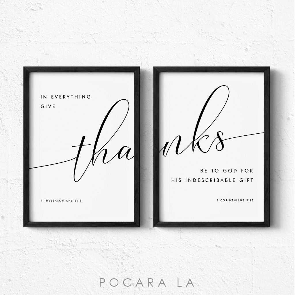 Hiasan Dinding Bingkai Poster Minimalis Ayat Alkitab Dekorasi Motivasi Kristen 74