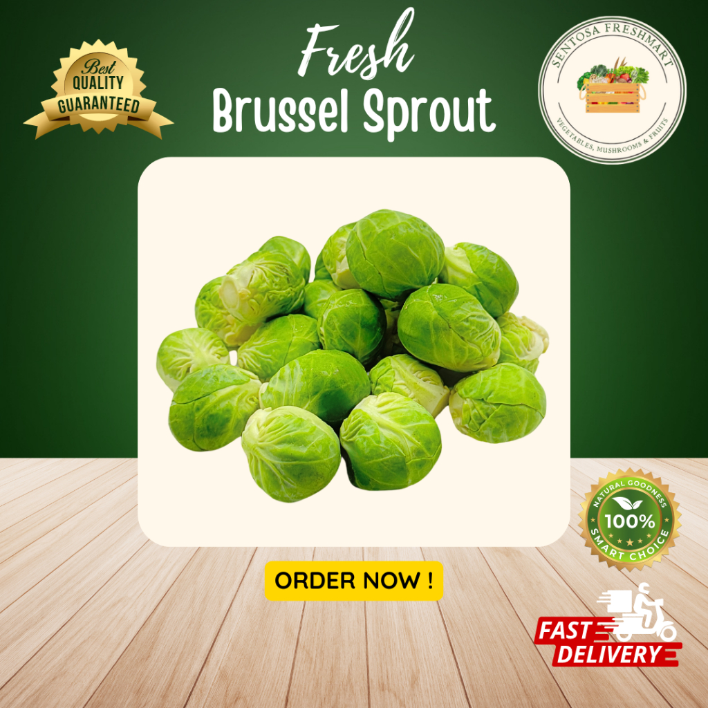 

[SENTOSA FRESHMART] BRUSSEL SPROUT per PACK @500gr
