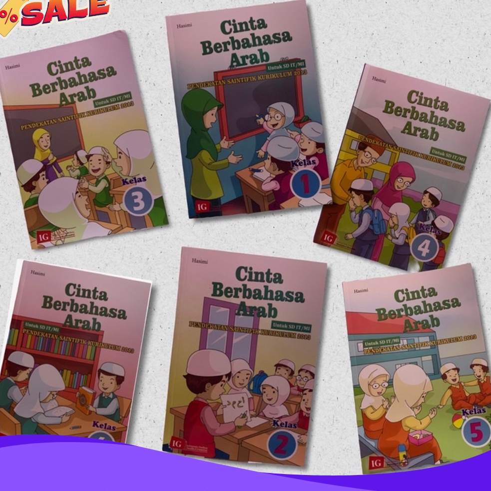 HARGA GROSIR TERMURAH Cinta Berbahasa Arab SDMI Penerbit Indraprasta Gemilang