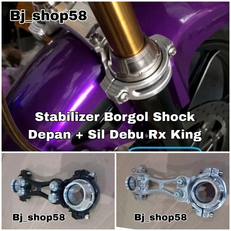 Seal Sil Shock Depan Yamaha RX king Set Stabilizer Shock Depan Rx King