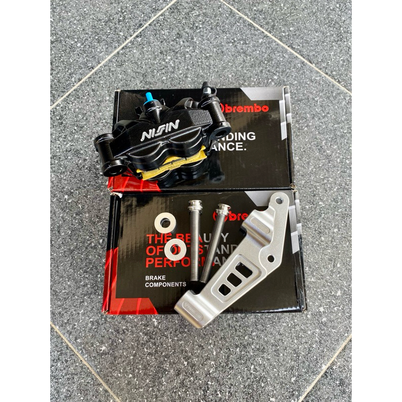 paket kaliper nissin twin africa set Breket DAY pnp ninja