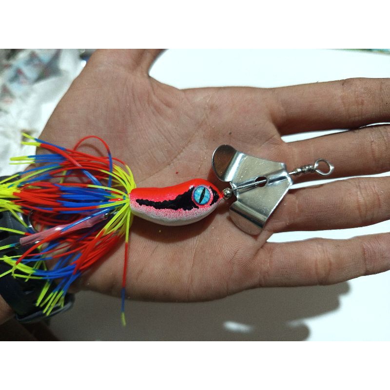 slater mini umpan casting ikan gabus