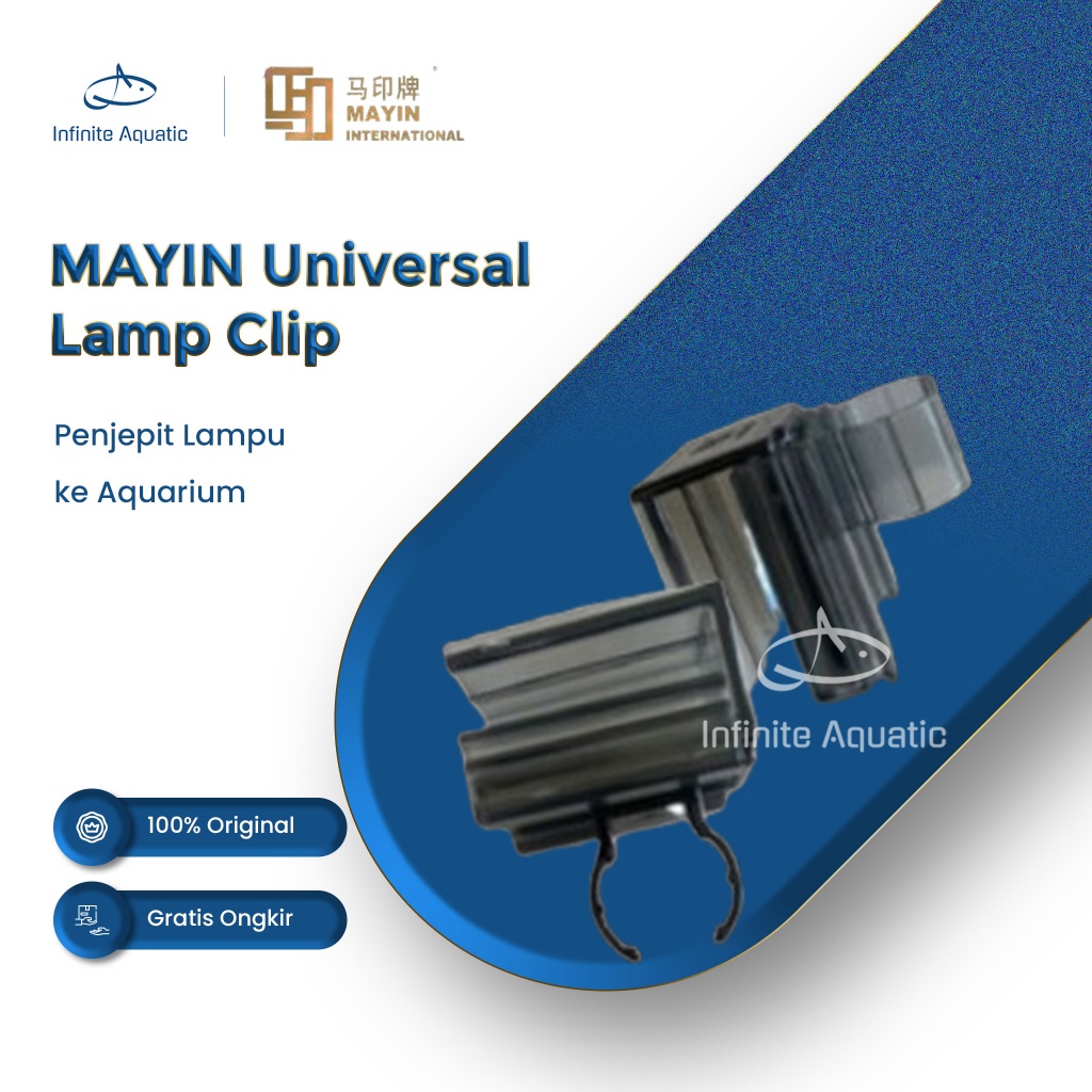 Mayin Universal Lamp Clip / penjepit lampu submersible celup T5