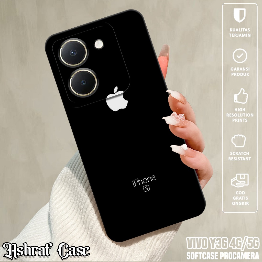 Case VIVO Y36 4G / Y36 5G - Casing VIVO Y36 5G / Y36 4G  Motif BRAND - Silikon Hp VIVO Y36 - Softcas