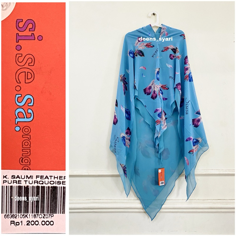 khimar sisesa saumi blue