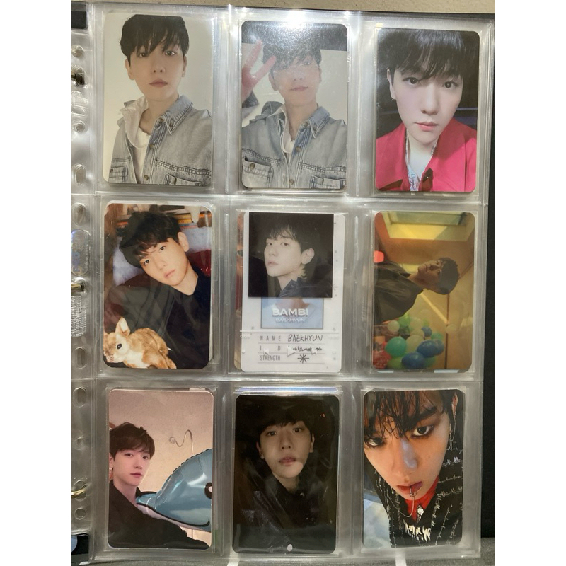 Photocard Baekhyun Bambi Official