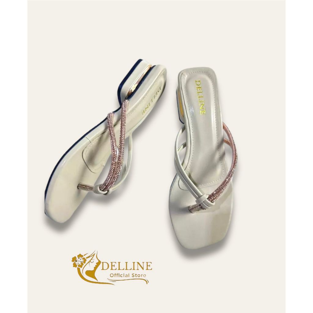 Delisa sendal wanita delline heels LN01