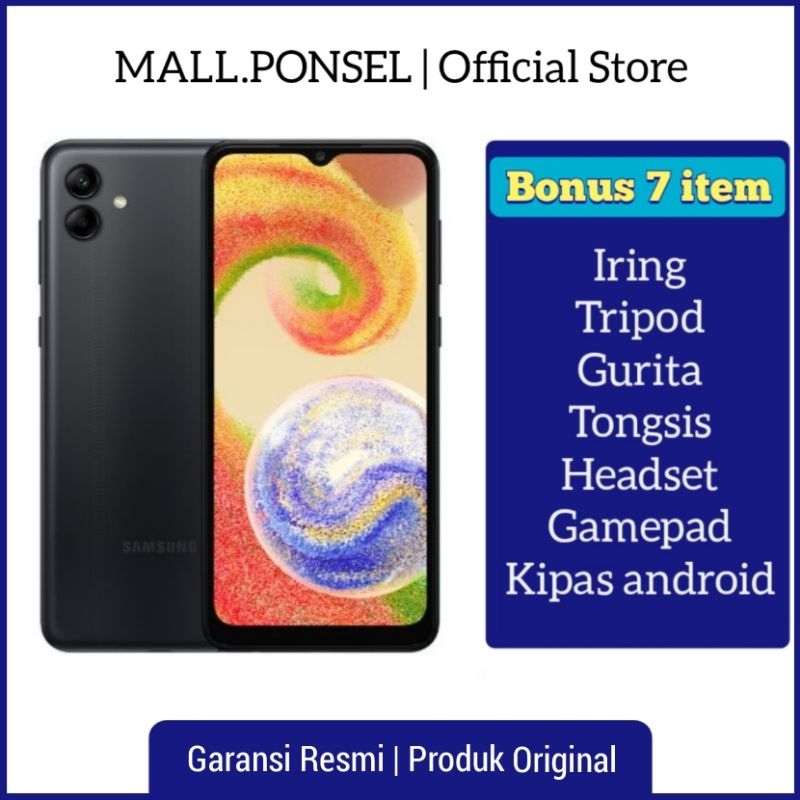 Samsung A04 Ram 3/32GB - 4/64GB & A10s NEW Garansi resmi samsung 1 tahun