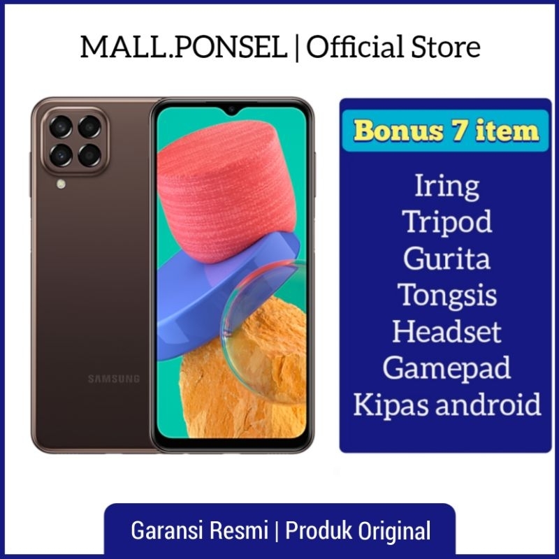 Samsung Galaxy M33 5G Ram 8/128GB & M32 NEW Garansi resmi 1 tahun