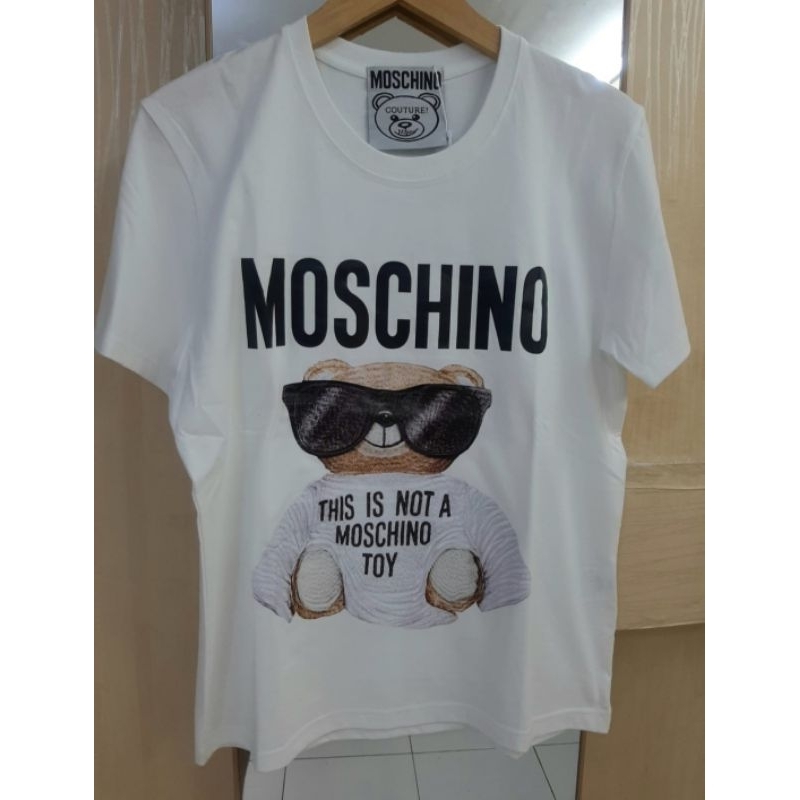 KAOS T-SHIRT MOSCHINO ORIGINAL 100% IMPORT