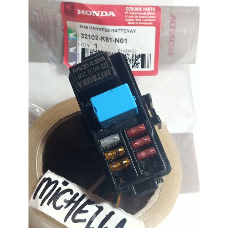 rumah sekring box sekring +relay + sekring beat fi/beat esp/beat pop/beat street/Vario 110