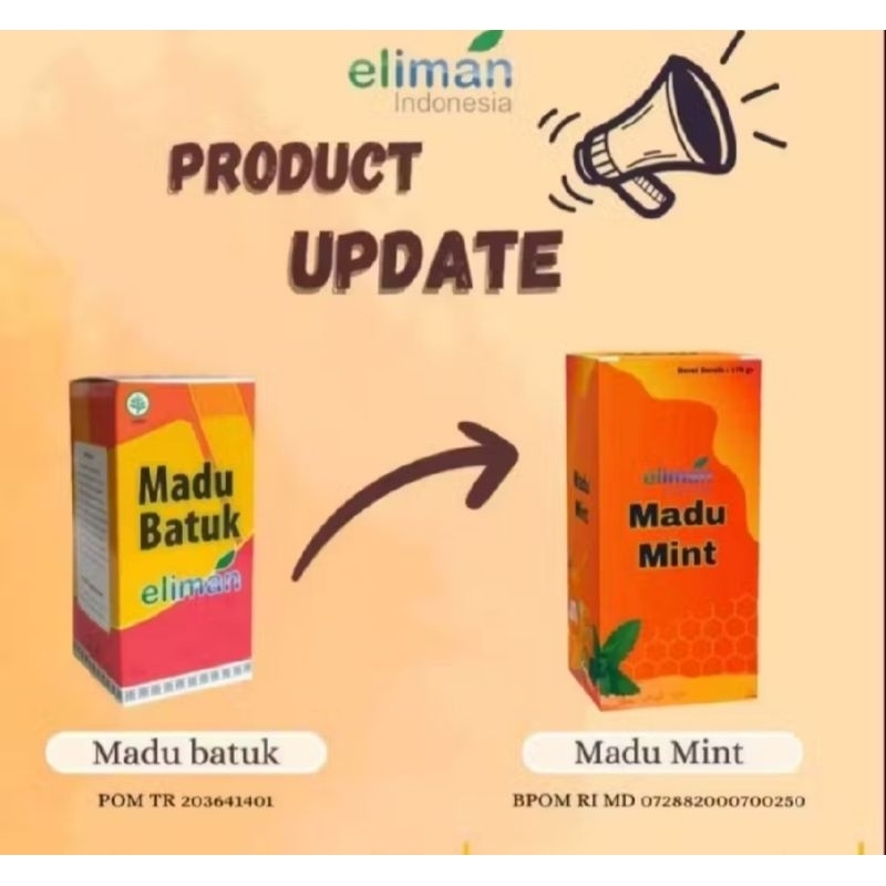 Madu Batuk Eliman / Madu Batuk Mint