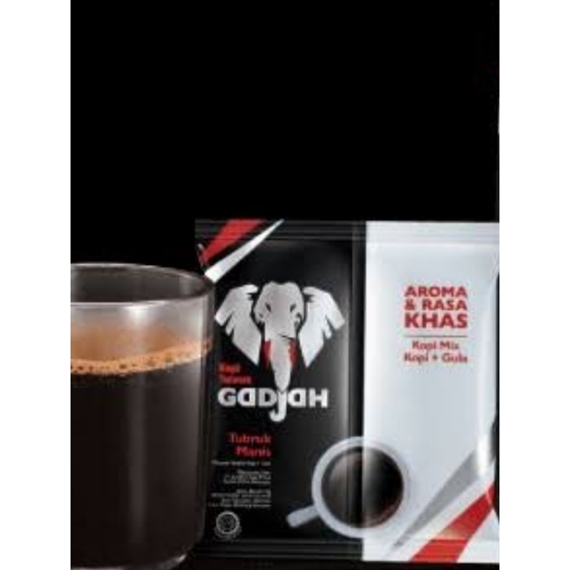 

Kopi Tubruk Gadjah Gula terpisah, 1 renteng isi 10 sachet