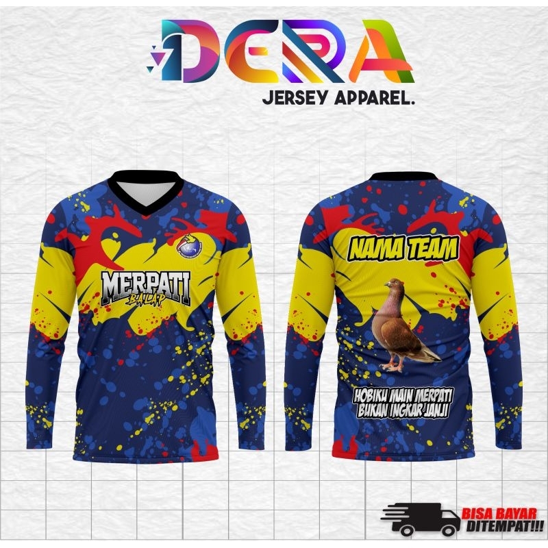 JERSEY MERPATI COSTUM DESAIN