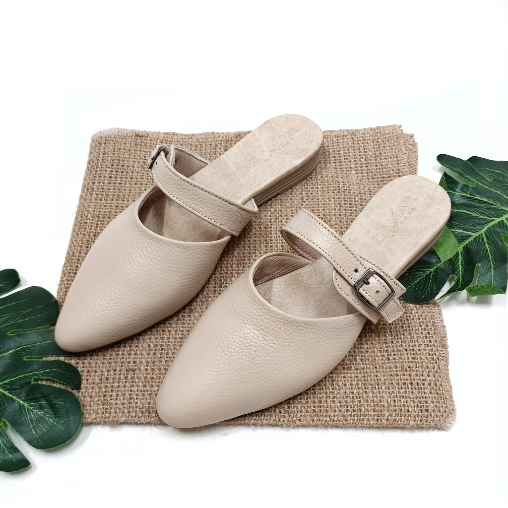 Sepatu Kulit Wanita | Sepatu Tutong Wanita | Sepatu Tutong Kulit Wanita Asli Garut