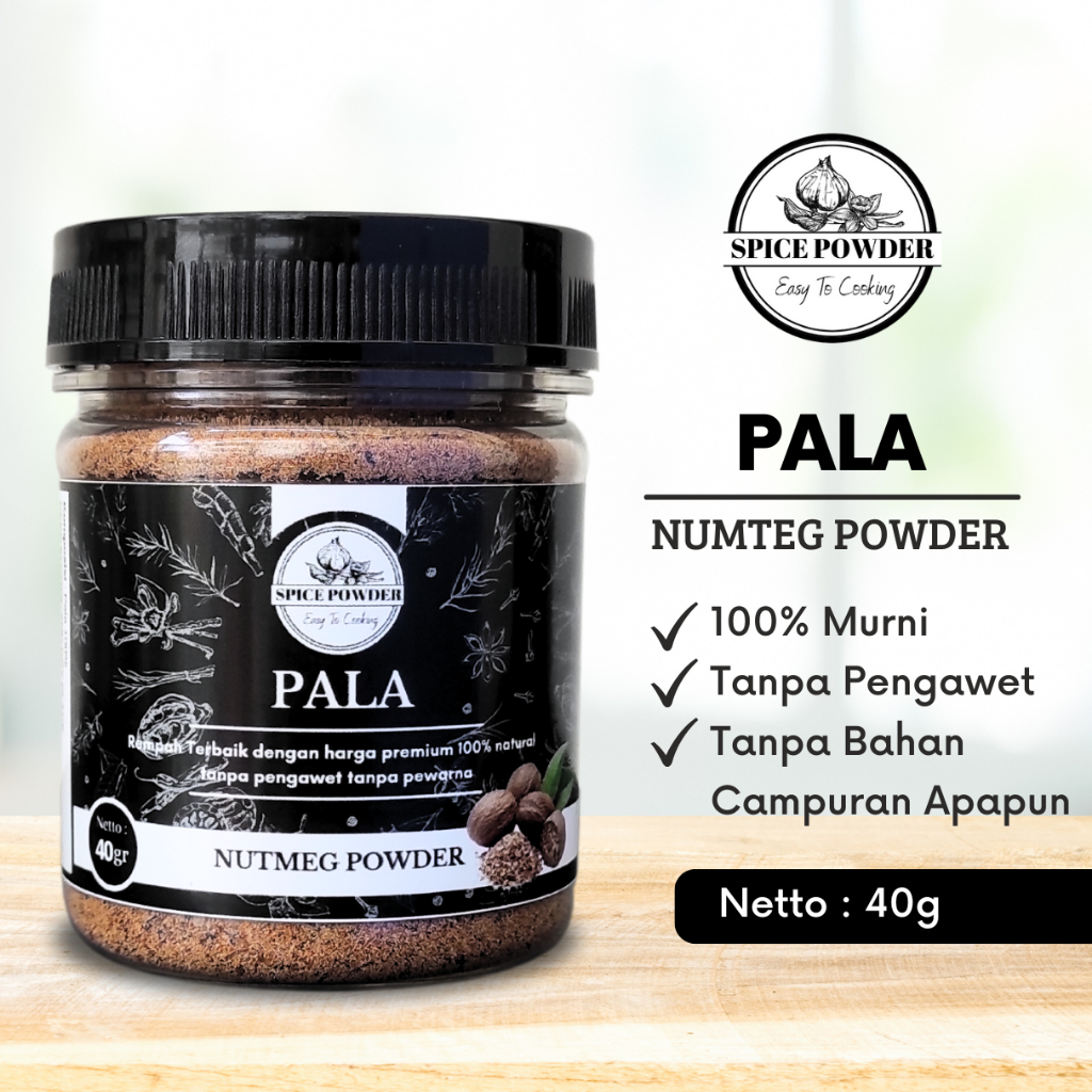 

Pala Bubuk - Nutmeg Powder Bumbu Masak Dapur Rempah