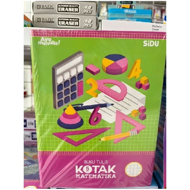 

BUKU TULIS KOTAK MATEMATIKA SIDU PAK/ BUKU TULIS KOTAK