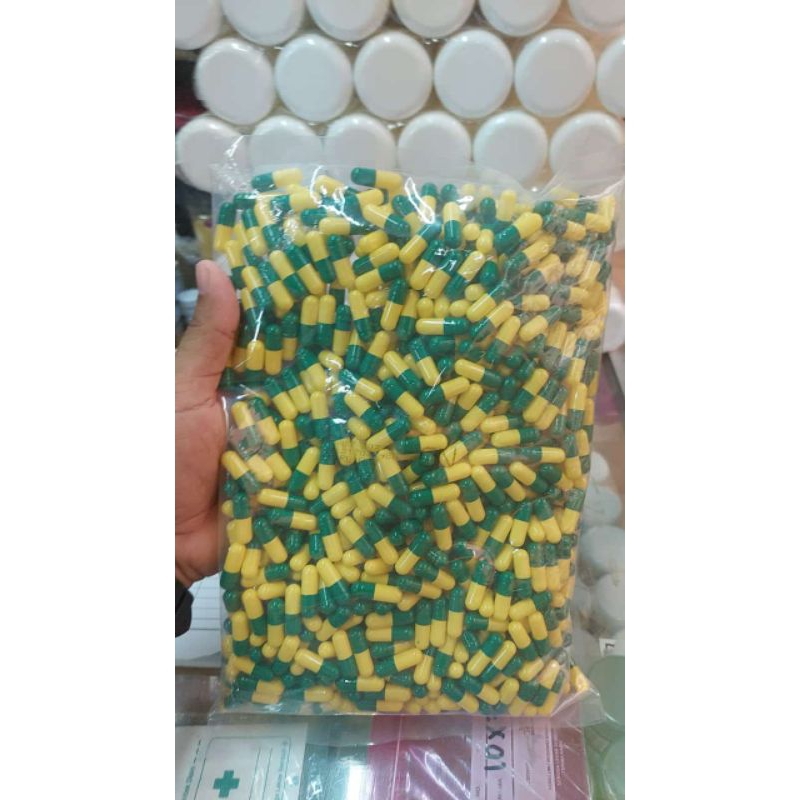 kapsul kosong 00 / 0 / 1 / 2 / 3 pack 1000pcs