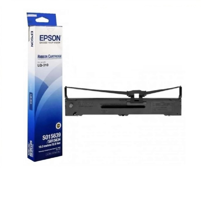 Pita Epson LQ-310 Ribbon Cartridge Printer LQ310 Original Produk