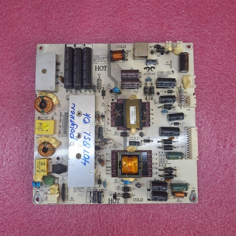 PSU / Power supply / Regulator Tv Polytron PLD 40T851A 40T851 PLD40T851