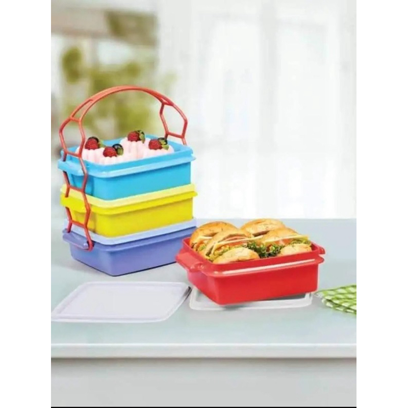 RANTANG TUPPERWARE !!!CARRY ALL SET ORIGINAL TUPPERWARE!!!BISA COD