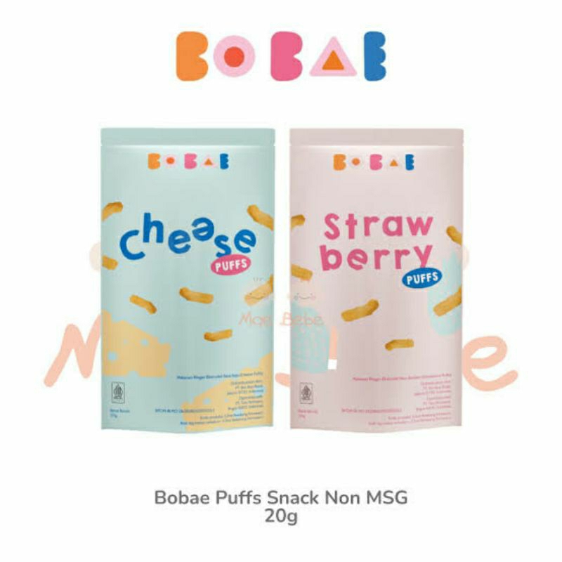 Bobae Puffs Snack MPASI Non MSG