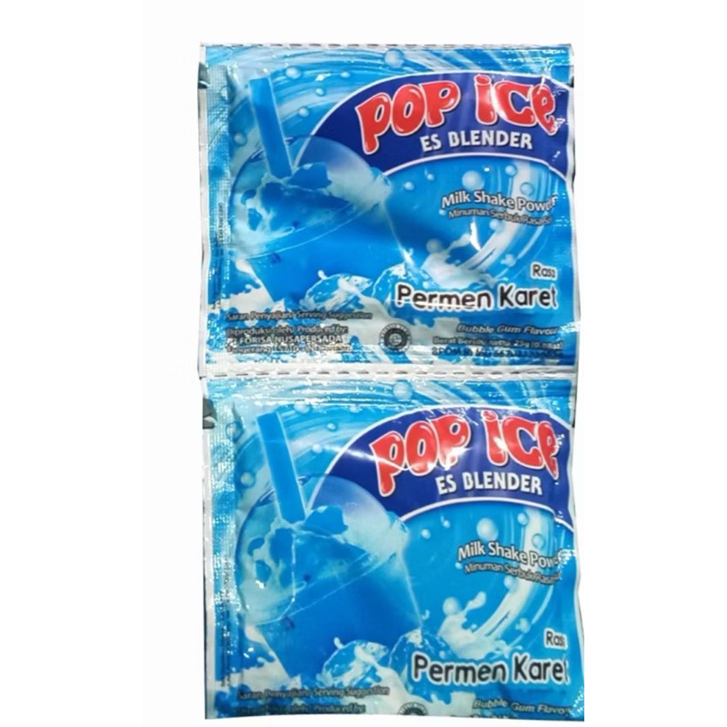 

pop ice permen karet renceng 10 pcs 25gram