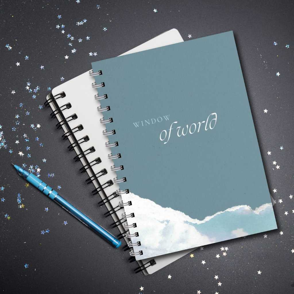 

NOTEBOOK JURNAL A5 BUKU CATATAN BUKU TULIS DIARY AGENDA PLANNER SPIRAL AESTHETIC