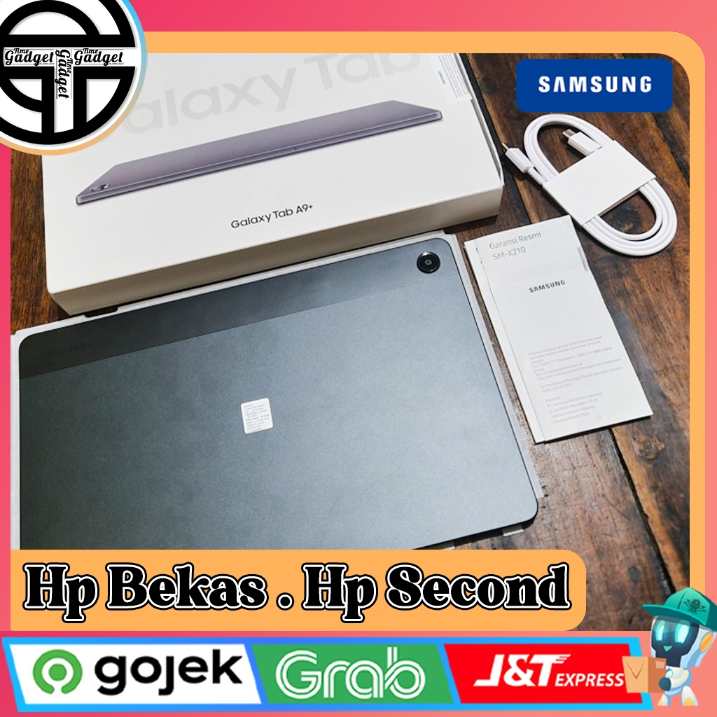 Samsung Tab A9 Plus Ram 8 Rom 128GB Second Original Resmi Indonesia