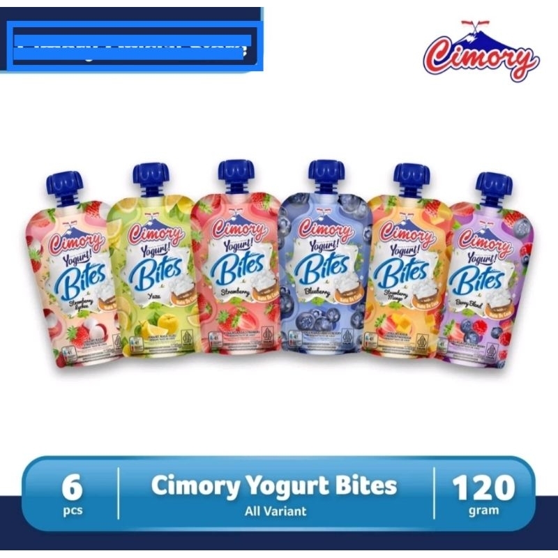 

Cimory Yogurt Squeeze Bites 120gr