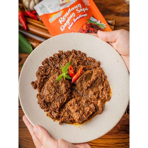 

Rendang Padang Asli | Rendang Daging Sapi Iris | Rendang Daging 200 gram - Rendang Uni Rahmah