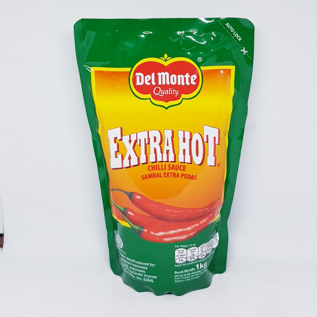 

Saos Sambal Extra Hot Delmonte 1 kg
