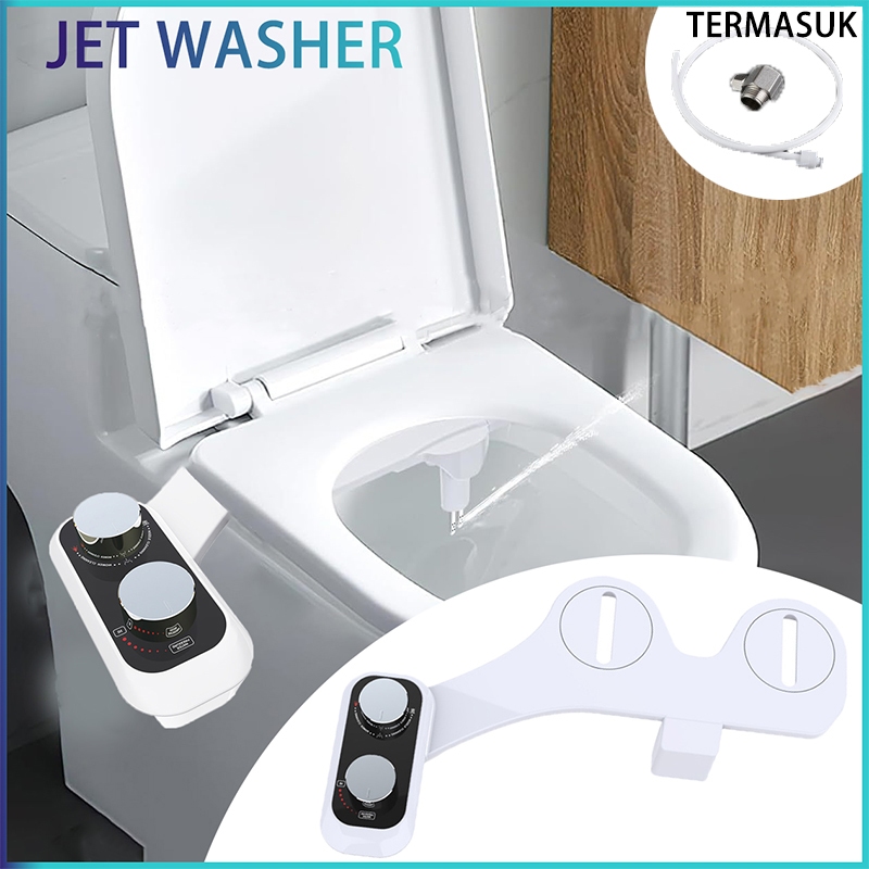 Toilet seat duduk bidet sprayer Jet washer toilet duduk 2 Mode