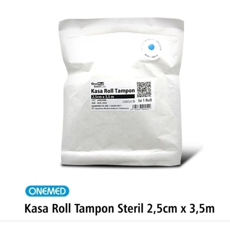 Kasa Roll Tampon Steril 5 cm x 3.5 m Onemed