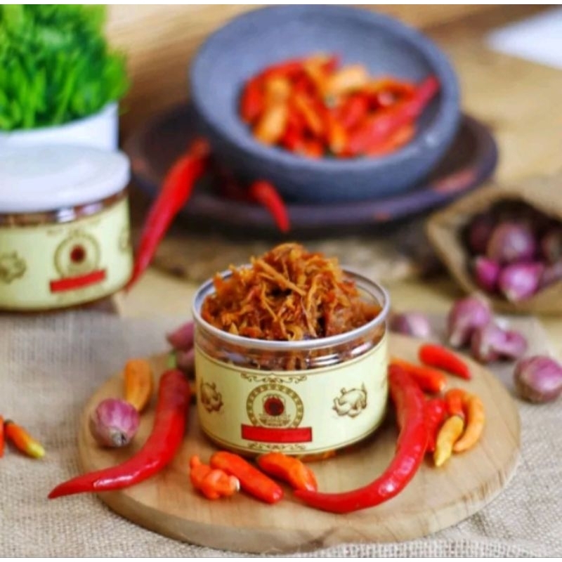 

Oseng Ayam Suwir 250gr Dapoer Kuno