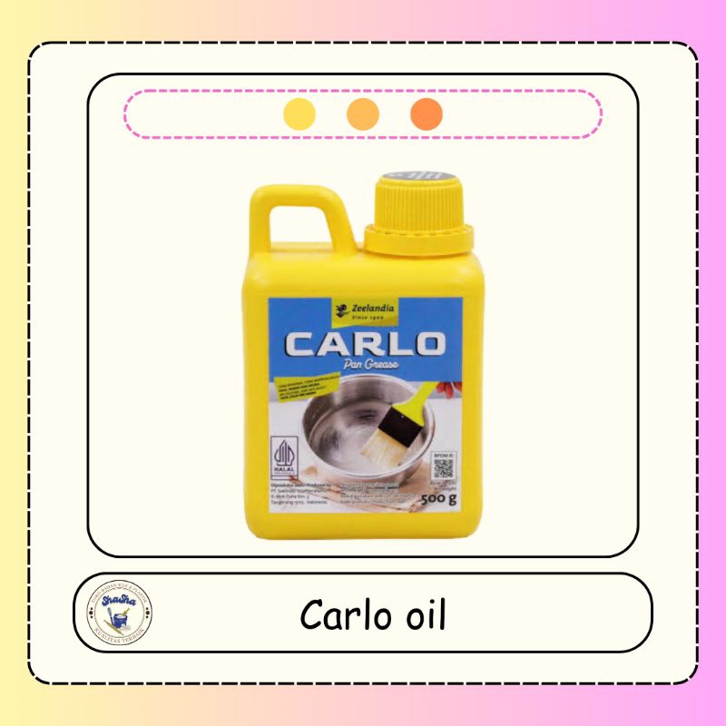 

carlo oil pengoles loyang anti lengket