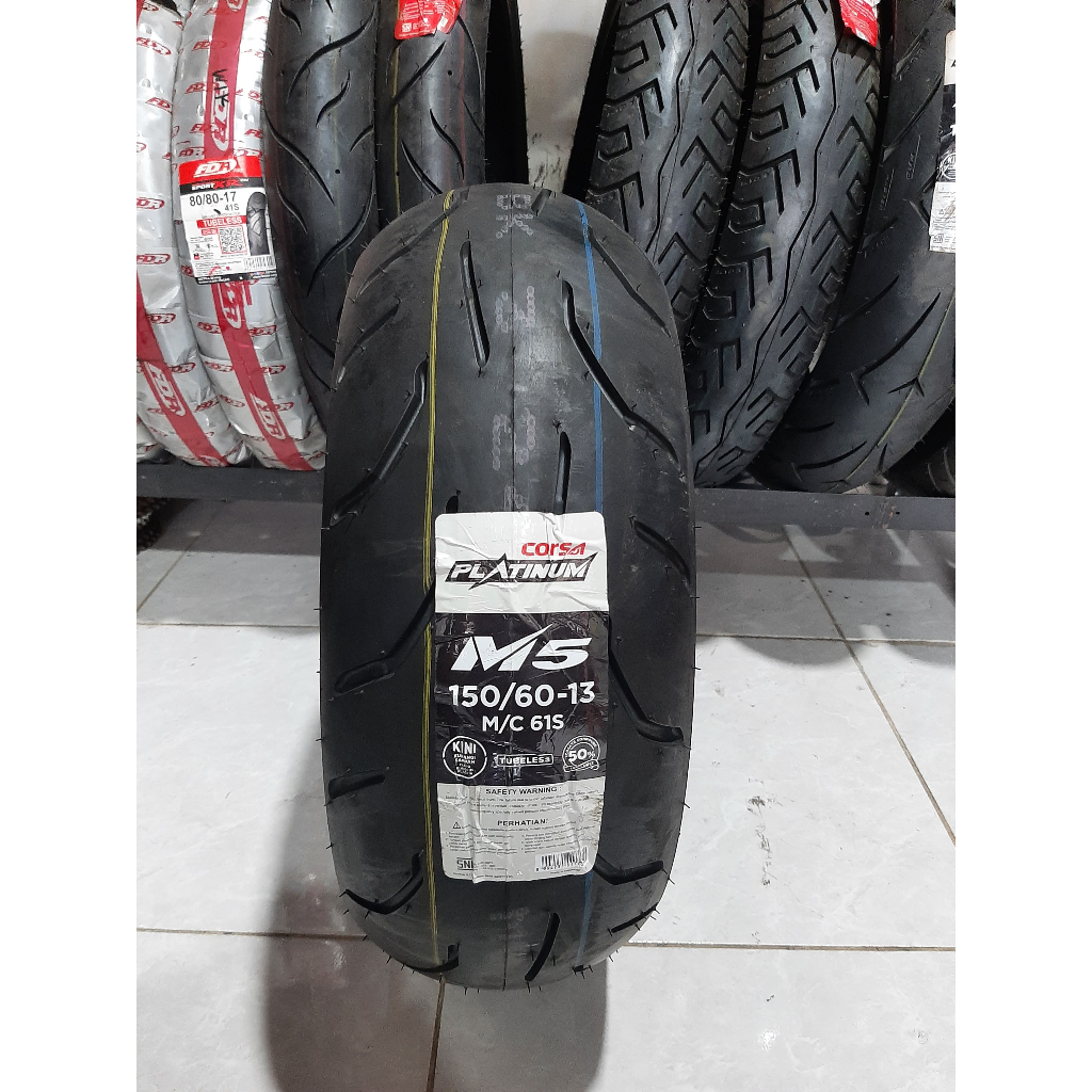 BAN LUAR MOTOR MATIC RING 13 CORSA M5 150/60-13 PNP NMAX TMAX ADV XMAX DAN PCX 160
