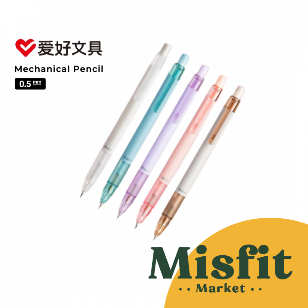 

AiHao 9456 Macaroon Mechanical Pencil 0.5 mm Pensil Mekanin Warna Warni