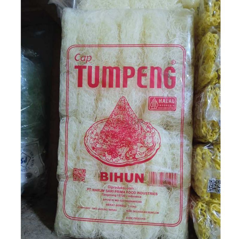 

bihun cap tumpeng 1.5kg 1bal