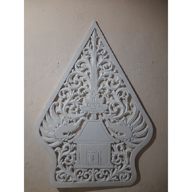 gunungan wayang dekorasi spon ati /busa hati 100cm (polos)