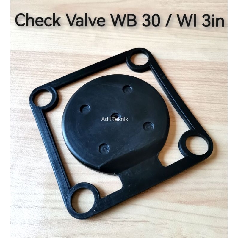 Klep tabok / check valve WB30 / WI 3in Pompa Air Mesin Honda Alkon (FULL Plat Dalam)