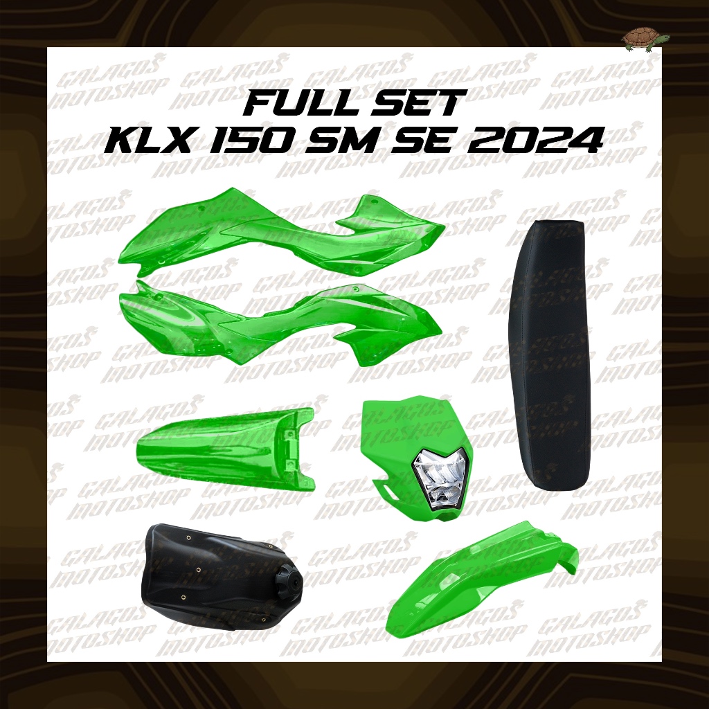BODY FULL SET KAWASAKI KLX 150 SM SE TAHUN 2024 PNP KLX 150 BF KLX 150L KLX 150 OLD LAMA D'TRACKER O