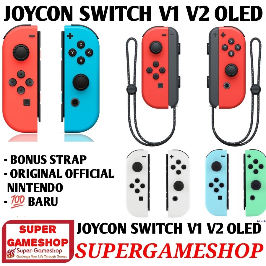 Joycon Nintendo Switch Joypad Switch V1 V2 Nintendo Switch Oled Joycon Nintendo Switch