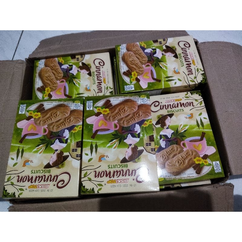 

BISCUITS CINNAMON ISI 24 BOX