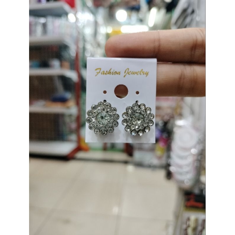 Anting/Giwang Jepit/Tusuk Permata