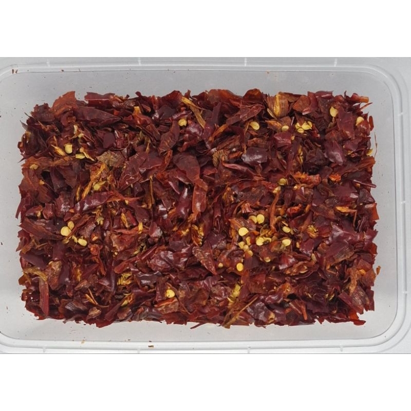 

cabe kering chop kasar