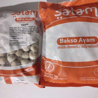 

BAKSO AYAM SALAM (besar pentol ukuran standart) 500 GR ISI 50