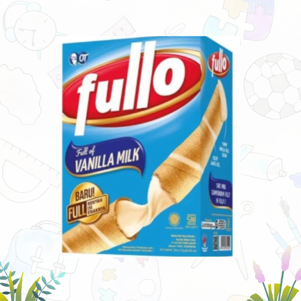 

Fullo Stick Wafer Rasa Vanila 24x7gr (1Box)