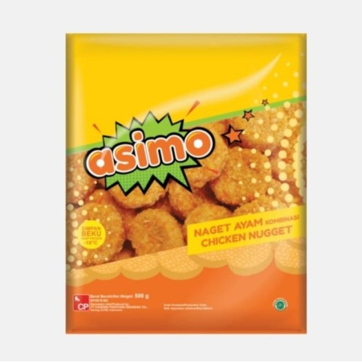 

ASIMO NUGGET AYAM KOMBINASI 250GR