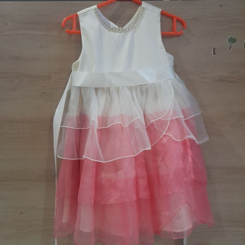 Dress pesta anak / baju pesta anak / gaun pesta anak / baju anak perempuan preloved